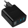 Ładowarka sieciowa GEMBIRD TA-UC-PDQC30LCD-BK-02 30W Czarny Gwarancja 24 miesiące