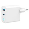 Ładowarka sieciowa GEMBIRD TA-UC-PDQC30L-W-01 30W Biały Kabel w zestawie Brak