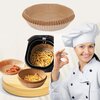 Foremki papierowe BRUNBESTE do Air Fryer 20 cm (100 sztuk) Brązowy Przeznaczenie Do mikrofalówek