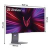Monitor LG UltraGear 45GS95QE-B.AEU 44.5" OLED 3440x1440px 240Hz 0.03 ms [GTG] Curved Przeznaczenie Dla gracza