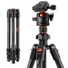 Statyw K&F CONCEPT K-series K254C2 + głowica kulowa Poziomica Tak