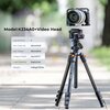 Statyw K&F CONCEPT K234A0 + głowica 3D + uchwyt na telefon Monopod Nie