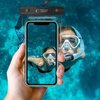 Etui wodoodporne TECH-PROTECT UWC7 Universal Waterproof Czarno-pomarańczowy Seria telefonu Uniwersalny