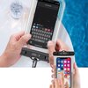 Etui wodoodporne TECH-PROTECT UWC7 Universal Waterproof Czarno-pomarańczowy Kompatybilność Uniwersalny