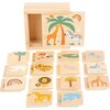 Gra logiczna SMALL FOOT Memo Safari 11696