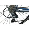 Rower szosowy FONDRIEST MIG 2.0 M19 28 cali męski Srebrno-niebieski Rozmiar ramy L