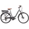 Rower elektryczny INDIANA Urban 600 U16 28 cali Grafitowy Rama Aluminiowa, 16.5"