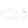 Reflektor szynowy DPM M-Line MTL-SPL-6W-B Czarny Rodzaj Lampa szynowa