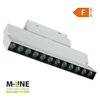 Reflektor szynowy DPM M-Line MTL-SPRL-12W-W Biały