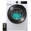 Pralka HISENSE WF3V8023BWS 8kg 1200 obr Slim 46.5cm Wi-Fi ConnectLife Programy z parą