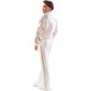 Lalka Barbie The Movie Ken Biało-złoty Dres Disco HPK04 Seria The Movie