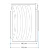 Pralka SHARP ES-NFL714AWB-PL 7kg 1400 obr Poziom hałasu (wirowanie) [dB] 76