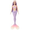 Lalka Barbie Syrenka Fioletowy ogon HRR06 Typ Lalka