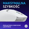 Mysz LOGITECH G309 Lightspeed Biały Komunikacja z komputerem Bezprzewodowa