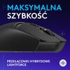 Mysz LOGITECH G309 Lightspeed Czarny Komunikacja z komputerem Bezprzewodowa