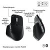 Zestaw LOGITECH MX Keys S Combo for Mac Szary Komunikacja z komputerem Bezprzewodowa