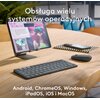 Klawiatura LOGITECH Keys-To-Go 2 Liliowy Dla graczy Nie