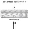 Klawiatura LOGITECH MX Keys S for Mac Jasnoszary Touchpad Nie