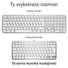 Klawiatura LOGITECH MX Keys S for Mac Jasnoszary Kolor Jasnoszary
