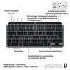 Klawiatura LOGITECH MX Keys Mini for Mac Szary Podświetlenie Tak