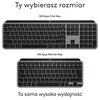 Klawiatura LOGITECH MX Keys Mini for Mac Szary Klawisze multimedialne Tak