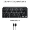 Klawiatura LOGITECH MX Keys Mini for Mac Szary Klawisze internetowe Nie