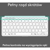 Klawiatura LOGITECH Keys-To-Go 2 Jasnoszary Typ klawiatury Nożycowa