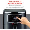 Air Fryer Frytkownica beztłuszczowa ALPINA 871125224687, 4.5l, programator czasowy Funkcje dodatkowe Wyświetlacz LED