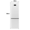 Lodówka SHARP SJ-FBA05DHXWE-EU No Frost 180cm Biała Liczba termostatów 3