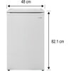 Lodówka SHARP SJ-UE088T0W-EU 82.1cm Biała Zmiana kierunku otwierania drzwi Tak