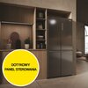 Lodówka HAIER HCR3818ENMD Side by Side No Frost 181.5cm Ciemny Inox Sterowanie Elektroniczne