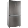 Lodówka HAIER HCR3818ENMD Side by Side No Frost 181.5cm Ciemny Inox Kompresor inwerterowy Nie