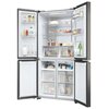 Lodówka HAIER HCR3818ENMD Side by Side No Frost 181.5cm Ciemny Inox Liczba termostatów 2