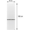 Lodówka SHARP SJ-FBA05DTXWE-EU 180cm Biała Szklane wykończenie drzwi Nie