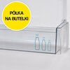 Lodówka SHARP SJ-FBA05DHXLE-EU No Frost 180cm Inox Zmiana kierunku otwierania drzwi Tak