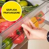 Lodówka SHARP SJ-FBA05DHXLE-EU No Frost 180cm Inox Kolor producenta Inox