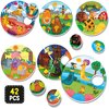 Puzzle LISCIANI Montessori Baby Okrągłe puzzle 304-106004 (42 elementy) Seria Montessori