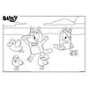 Puzzle LISCIANI Maxi Floor Bluey 304-100354 (192 elementy) Seria Bluey
