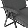 Poduszka na leżak PATIO Modena Oval H024-07PB Antracytowo-szary Materiał Poliester