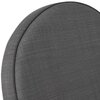 Poduszka na leżak PATIO Modena Oval H024-07PB Antracytowo-szary Wodoodporne Nie