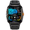 Smartwatch COLMI P76 Czarno-pomarańczowy Komunikacja Bluetooth