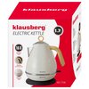 Czajnik KLAUSBERG KB-7708 1,7 l Biały Wykonanie Stal nierdzewna