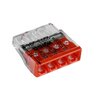 Zestaw szybkozłączek instalacyjnych DPM BMSZW14 4 x 0.5-2.5 mm2 Drut (5 szt.) Liczba sztuk w opakowaniu 5
