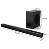 Soundbar HISENSE HS218 Czarny Szerokość jednostki centralnej [mm] 960