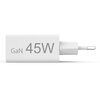 Ładowarka sieciowa HAMA Mini 201993 GaN PD/Qualcomm® 45W Biały Rodzaj złącza USB - 1 szt.