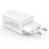 Ładowarka sieciowa HAMA Mini 201995 GaN PD/Qualcomm® 45W Biały Wysokość [mm] 31