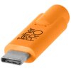 Kabel do tetheringu USB-C - Micro-B TETHER TOOLS Pro 4.6m 5 Gb/s Pomarańczowy Gwarancja 12 miesięcy