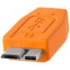 Kabel do tetheringu USB-C - Micro-B TETHER TOOLS Pro 4.6m 5 Gb/s Pomarańczowy Kolor Pomarańczowy