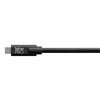 Kabel do tetheringu USB-C - Micro-B TETHER TOOLS Pro 4.6m 5 Gb/s Czarny Kabel kątowy Nie