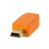 Kabel do tetheringu USB - Mini-B 5-Pin TETHER TOOLS Pro 4.6m Pomarańczowy Długość[m] 4.6